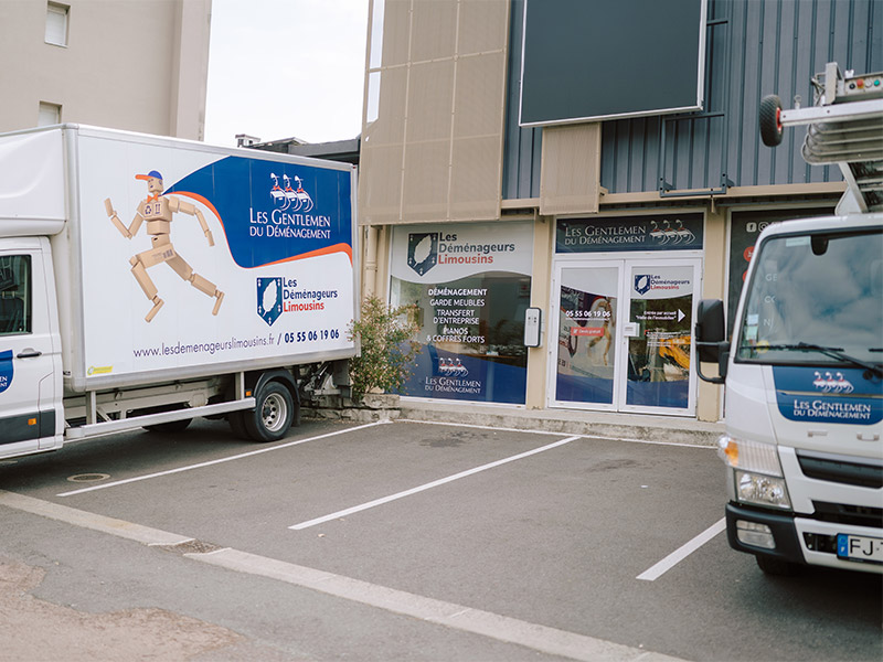 Locaux des Déménageurs Limousins à Limoges